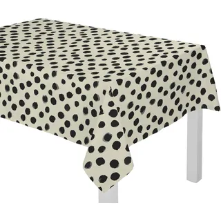 ADAM Audio Tischdecke Dots 190 x 130 cm Schwarz
