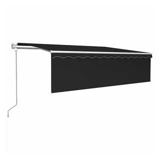 vidaXL Markise 5 x 3 m grau