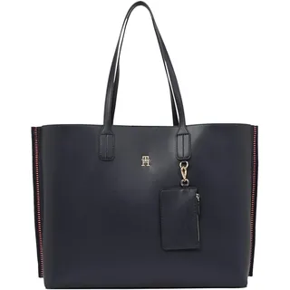Tommy Hilfiger Damen Tote Bag Tasche Distinct Groß, Blau (Space Blue Corp), Einheitsgröße