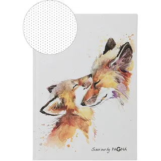 Pagna Notizbuch A5 Fuchs 128S liniert Gelb/Weiß