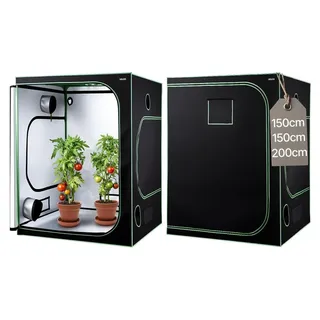 Vevor Growzelt 150 x 150 x 200 cm Grün