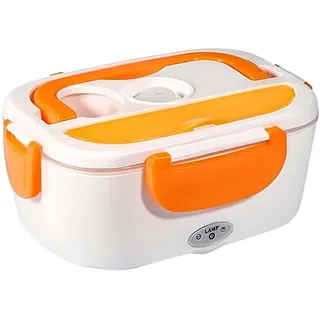 Avizar Elektrische Lunchbox 1,5L mit Inox-Schale, Lunchbox, Orange