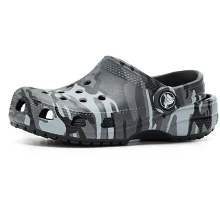 Crocs Classic Camouflage Clog Black Slate Grey 25,5
