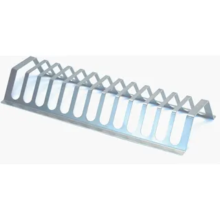 XXL 480 mm Edelstahl " Spare Ribs Halter"   BBQ , Rib Holder ,Rib Rack