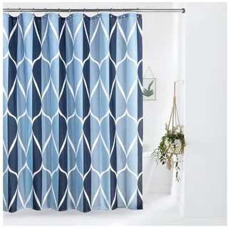 luxuskollektion Duschvorhang 182 x 182 cm blau