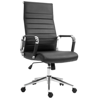 SVITA Bürostuhl Elegance Comfort (Bürostuhl, 1 St), stufenlos höhenverstellbar schwarz