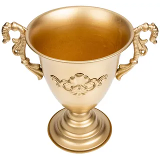 Cabilock Terracotta Blumentopf Amphore Pflanztopf Kranzständer Trompetenvase Tischdekoration Bodenvase Groß 100cm Bodenvase Groß 70cm Urne Blument? Eisen Eiserne Vase Getrocknete Blumen