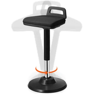 Vevor Stehhocker höhenverstellbar Aktivstuhl Drehhocker Bürohocker 625-875mm