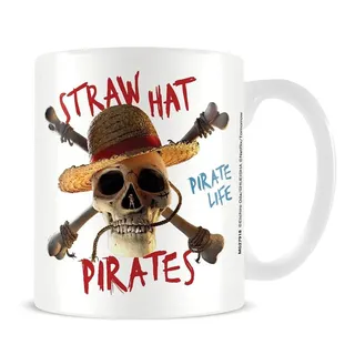 PYRAMID Tasse One Piece Tasse Live Action Straw Hat Pirate Emblem