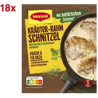 Maggi® Kräuter-Rahm-Schnitzel-Sauce 18x 3 Portionen, 18 St.