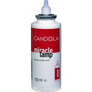 Candola Lampe Austauschflasche 40 M 150 ml für Tischleuchte Öllampe Miracle Lamp