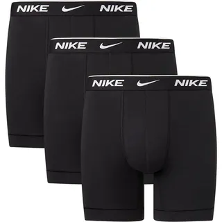 Nike Boxershorts 3 Einheiten Schwarz S