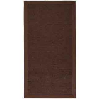 Karat Amazonas Sisalteppich 160 x 230 cm Dunkelbraun