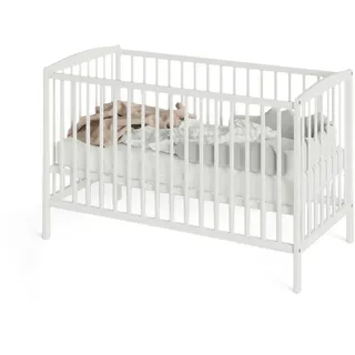 kiki design Babybett Weiß 120 x 60 cm