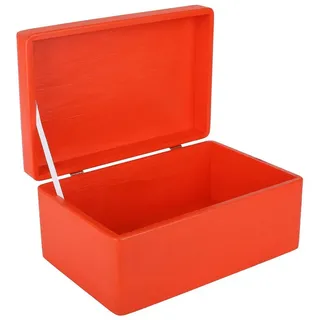 Creative Deco Aufbewahrungskiste 30 x 20 x 14 cm 1-tlg. rot