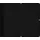 90 x 700 cm Schwarz Polyester