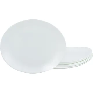 Luminarc Schnitzelteller Italien Party 30 x 26 cm Weiß 6er Set