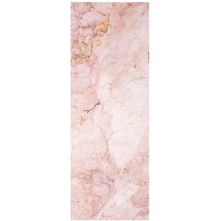 QUEENCE Vinyltapete "Marmor-Rosa" Tapeten 90 x 250 cm, selbstklebend B/L: 0,9 m x 2,5 m, rosa Vinyltapeten Tapeten