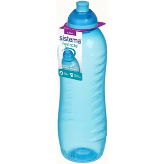 Sistema 620ml Twist N Sip Squeeze Bottle – Ocean Blue – Trinkflasche in Blau