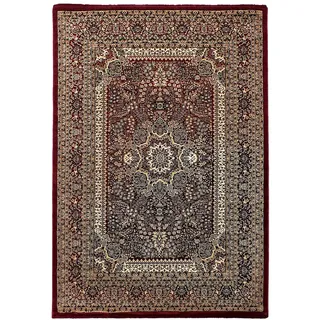 Carpetsale24 Orient Teppich 240x340 cm Rot, Klassisches Wohntextil im Landhausstil, stilvoll für großzügige Räume oder Wohnlandschaften