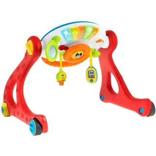 Chicco Grow and Walk 4in1 Baby Aktivitäts Spielzeug und Lauflernhilfe, Lernspielzeug mit manuellen Aktivitäten, Lichtern und Geräuschen, Abnehmbares Elektronisches Panel - Baby Spielzeug 3-36 Monate