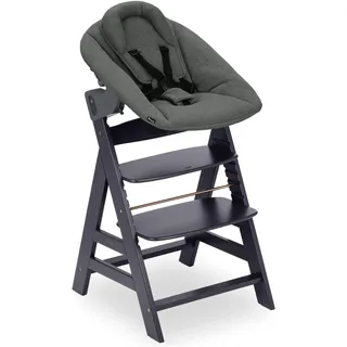 hauck Alpha+ dark grey inkl. Alpha Newborn Set Plus