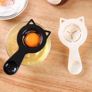 Set Mit 2 Lustigen Eiertrennern - Niedlicher Eigelbtrenner - Mit Griff - Eigelbtrenner - Zum Trennen Von Eiweiß - Zum Kochen, Backen Usw.