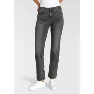 Gerade Jeans LEVI'S "314 Shaping Straight" Gr. 29, Länge 34, blau (river rock) Damen Jeans Gerade Bestseller