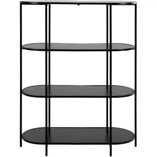 House Nordic Bücherregal 36 x 85 x 111 cm Schwarz