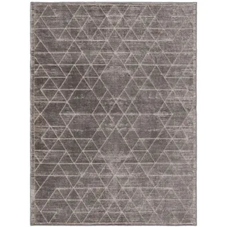 benuta Daisy Kurzflorteppich 100 x 150 cm Grau
