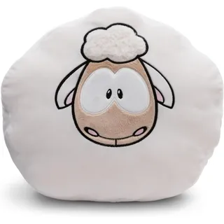 NICI Kuschelkissen Schaf 35 x 33 cm Weiß
