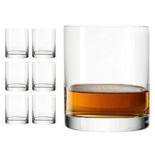 Leonardo Whiskygläser Easy+ 039614 Becher Maxi, rund, Tumbler, 310ml, 6 Stück