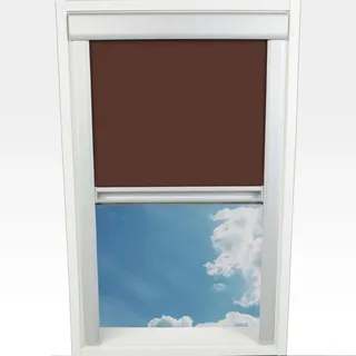 LIEDECO Dachfenster-Rollo 49,3 x 94 cm braun