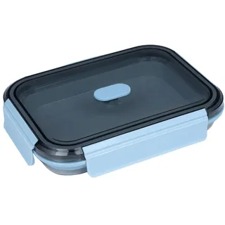 LURCH Frischhaltebox Silikon faltbar up & down frozen blue 1200 ml