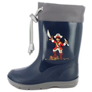 Beck Pirat Gummistiefel Blau 28
