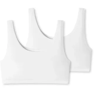 SCHIESSER Bustier Weiß 3XL