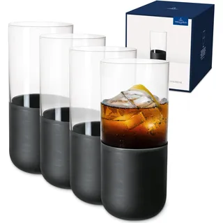 Villeroy & Boch Manufacture Rock Longdrinkglas 0,3 l 4 St.