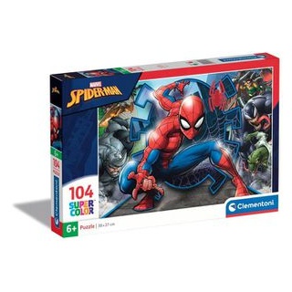 Clementoni Puzzle 27116 Marvel Spider-Man, 104 Teile, ab 6 Jahre