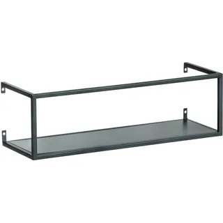 wenko - wenselaar gmbh & co. kg Wandregal 50 x 20 x 25 cm Schwarz