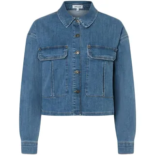 More & More kurze, kastige Boxy-Jeansjacke in denim | Gr.: 38