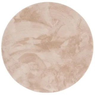 Pergamon Fellteppich, Beige, Textil, 160x160 cm, Teppiche & Böden, Teppiche, Fellteppiche
