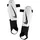 Fußball-Schienbeinschoner White/Black/Black S