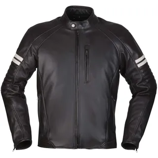 Modeka GmbH August 75 Lederjacke Schwarz/Weiß M