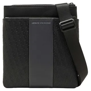 Armani Exchange Umhängetasche mit strukturierter Logo-Oberfläche, Schwarz One Size - Schwarz