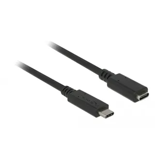 DeLock USB-C 1,5 m Schwarz