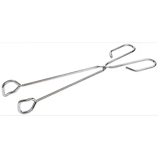 Gastronics Grillzange Profi Grillzange aus Edelstahl – mit geriffelten Greifflächen 35 cm