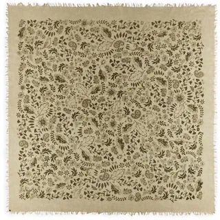 Modetuch CODELLO "Codello Tuch", Damen, grün, Obermaterial: 90% Wolle WO. 10% Kaschmir WS., bunt, Modetücher, mit alpinen Naturmotiven