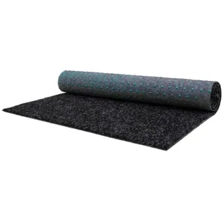 Rasenteppich Tennesse, Anthrazit, Textil, Uni, rechteckig, 200x250 cm, Made in EU, pflegeleicht, beliebig kürzbar, in verschiedenen Größen erhältlich, UV-beständig, Gartenzubehör, Terrassen- & Balkonböden, Rasenteppiche
