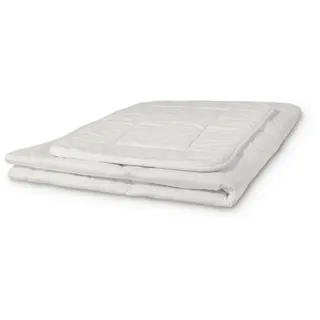 Ehrenkind Ehrenkind® Baby-Steppbetten-Set Natur Vegan | 100% nachwachsende Rohstoffe | Kinder-Decke + Kissen | Standard 100 by Oeko-TEX |Decke 80x80 cm Kissen 35x40 cm