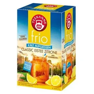 Teekanne Frio Tee Zitrone Teebeutel 18 x 2,5 g